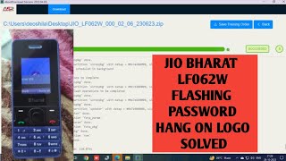 Jio Bharat LF062W Flashing  Jio Bharat LF062W Hang On Logo Solved [upl. by Carleton]