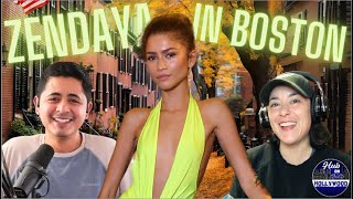 Zendaya is back in Boston and Halloween Movies of New England [upl. by Killoran]