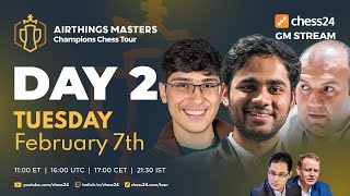 Airthings Masters Day 2 ft Carlsen Nakamura amp So  Leko amp Gustafsson [upl. by Cookie976]