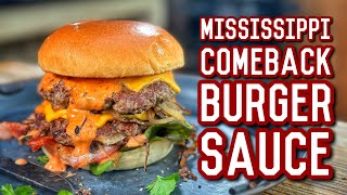 Mississippi Comeback Burger Sauce  Westmünsterland BBQ [upl. by Dniren]