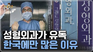 인구 대비 성형수술 1위 대한민국ㅣ성형외과가 한국에만 엄청 많은 이유ㅣ안물살궁 [upl. by Becki]