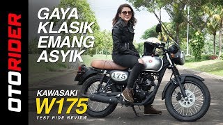 Kawasaki W175 2018 Test Ride Indonesia  OtoRider [upl. by Patrizio30]