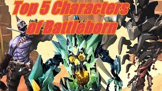 Top 5 Characters of Battleborn [upl. by Migeon45]