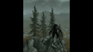 Skyrim AE Wilkołak  gameplay  3 [upl. by Akenahc]