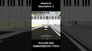 How to play I Have No Enemies Jujutsu Shenanigans Piano [upl. by Homerus]