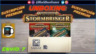 UNBOXING AGE OF SIGMAR STORMBRINGER 7º Envió Suscripción Premium [upl. by Cherise]