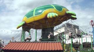 Archelon Turtle Ride at Adventure Island Southend [upl. by Deehsar710]