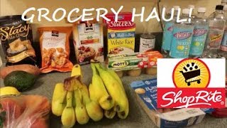 ShopRite Grocery Haul October 2018 [upl. by Ahsas]