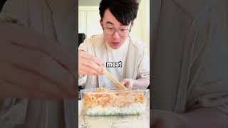 Make baked sushi using leftover rice 🍣🍱 [upl. by Gere333]