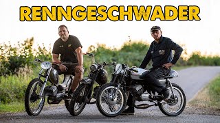 Zündapp Renngeschwader  Vorbereitung Glemseck 101  Andis Funktionspunk [upl. by Elleinnad]