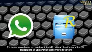 Comment envoyer de la musique dans Whatsapp depuis votre PC avec BlueStacks  EAZEL [upl. by Wilinski]