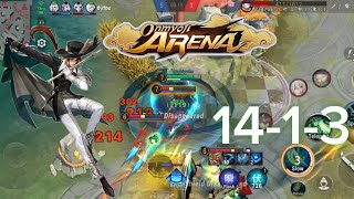 Triple Kill Mannendake  Full Gameplay  Onmyoji Arena  RG  Season 25  onmyojiarena [upl. by Anelyak]