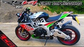 Aprilia RSV4 RF Mine For A Week  First Ride OMG [upl. by Madelene]