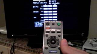 How to Sony TV Service menu Mode reset code Review [upl. by Dorothi220]