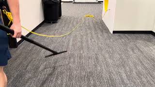 Vacuuming with the proteam Mega vac 122823 [upl. by Craddock]