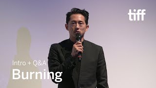 BURNING Cast and Crew QampA  TIFF 2018 [upl. by Devora]