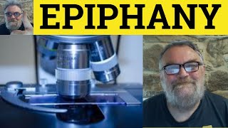 🔵 Epiphany Meaning  Epiphany Examples  Epiphany Definition  Formal English [upl. by Godwin]