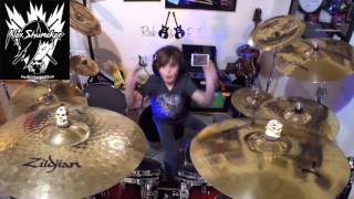 Alex Shumaker Drum Cover  FireHouse quotDont Treat Me Badquot [upl. by Arakal973]