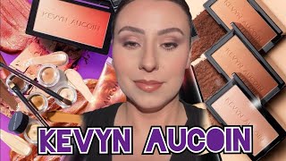 NEW KEVYN AUCOIN MAKEUP UNBOXING  FIRST IMPRESSIONS [upl. by Ahsoj690]