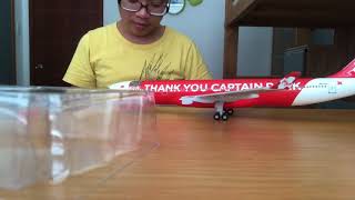 UnboxingEPIC NEW AirAsia X AIRBUS A330343X in Thank You Captain Park [upl. by Nyrek]