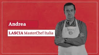 Andrea deve abbandonare la Masterclass  MasterChef Italia 11 [upl. by Agosto673]