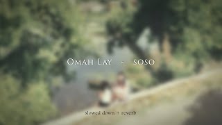 Omah Lay  soso slowed  reverb [upl. by Ian713]