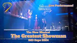 The Greatest Showman Musical Performance at Disney D23 2024 [upl. by Aslam]