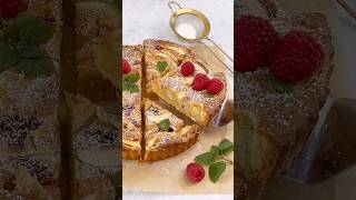 RASPBERRY amp NECTARINE FRANGIPANE TART 🍑🥧 delicious dessert recipe [upl. by Tnattirb]