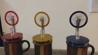 New Ringbom Stirling Engines [upl. by Nipahc354]