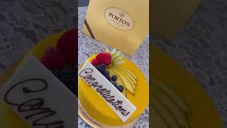 Porto’s Mango Mousse Cake mango portos bakery cake delicious beautiful youtubeshorts yummy [upl. by Elocim89]