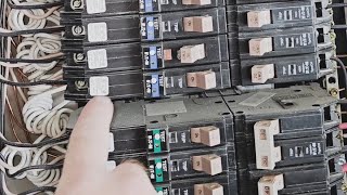 Replace EATON Cutler Hammer GFCI Circuit Breaker [upl. by Dupuy412]