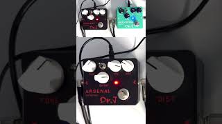 Joyo DrJ Pedals  Arsenal Distortion  Green Emerald OD [upl. by Jew]