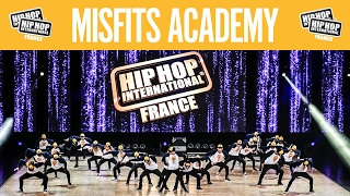 Misfits Academy  Hip Hop International France 2016  Catégorie Megacrew hhifrance [upl. by Ahsiatal262]