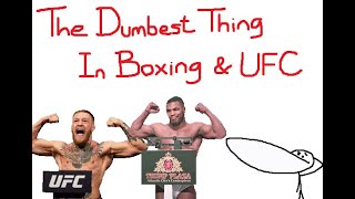 BOXING  UFC WEIGHT CLASS NAMES ARE DUMB [upl. by Scharf]