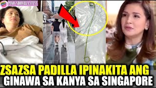 Zsazsa Padilla Ipinakita kung gaano kalaki ang inilagay naSTENT sa kanyang katawan Tiniis niya [upl. by Yelime]