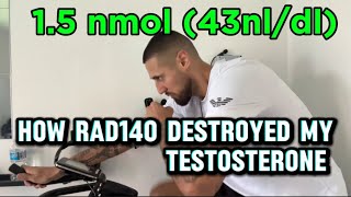 Rad140 How it destroyed my Testosterone [upl. by Theodoric]