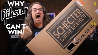 Schecter Slaughters GIbson AGAIN [upl. by Wolf]