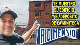 TE MUESTRO EL EDIFICIO Y EL DEPOSITO DE LA MINITECA TRIDIMENSION [upl. by Previdi]