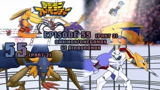 Digimon Adventure PSP  Walkthrough Episode 55  Part 2  OmnimonOmegamon vs Diaboromon [upl. by Sallie]