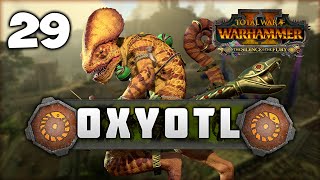 THE CHAOS INVASION BEGINS Total War Warhammer 2  Oxyotl  Lizardmen Mortal Empires Campaign 29 [upl. by Aniale300]