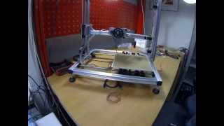 Assemble Velleman K8200 3D Printer  TimeLapse [upl. by Enom]