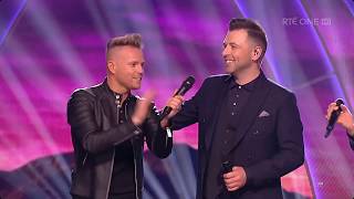 Westlife on DWTS Ireland 2019 [upl. by Anilejna]