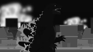 The pre1954 Godzilla roar  Godzilla stick nodes animation [upl. by Thomsen101]