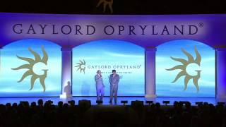 Gaylord Opryland Hotels Lighting Ceremony Part1 [upl. by Trout]