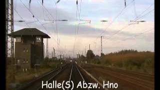 Führerstandsmitfahrt Ferropolis  Eisleben und zurück [upl. by Cobbie]