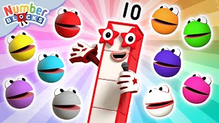 Ten in the Bed  Singalong Karaoke for Kids  Learn to Count  Numberblocks [upl. by Lirrad]