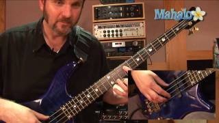 How to play an F sharp note on bass guitar [upl. by Kristianson507]