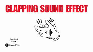 Clapping Sound Effect  Free Download Copyright Free [upl. by Anomar]