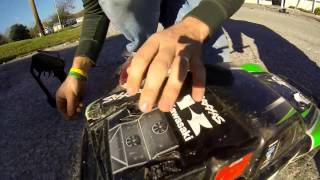 Traxxas Slash 4x4 Reedy SL550 3500kv brushless motor  TOP SPEED with GPS [upl. by Faria]