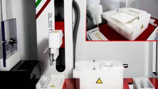 VIDEO 6 Electrophoresis Process SAIO Automatic Instrument in acetate of cellulose [upl. by Acsirp]